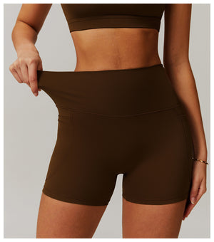 025 Shorts Deportivos con Bolsas