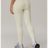 025 Leggings Largos con Bolsas - Beige