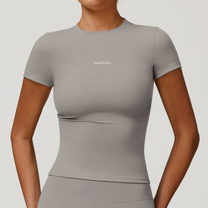 097 Blusa Manga Corta Ajustada